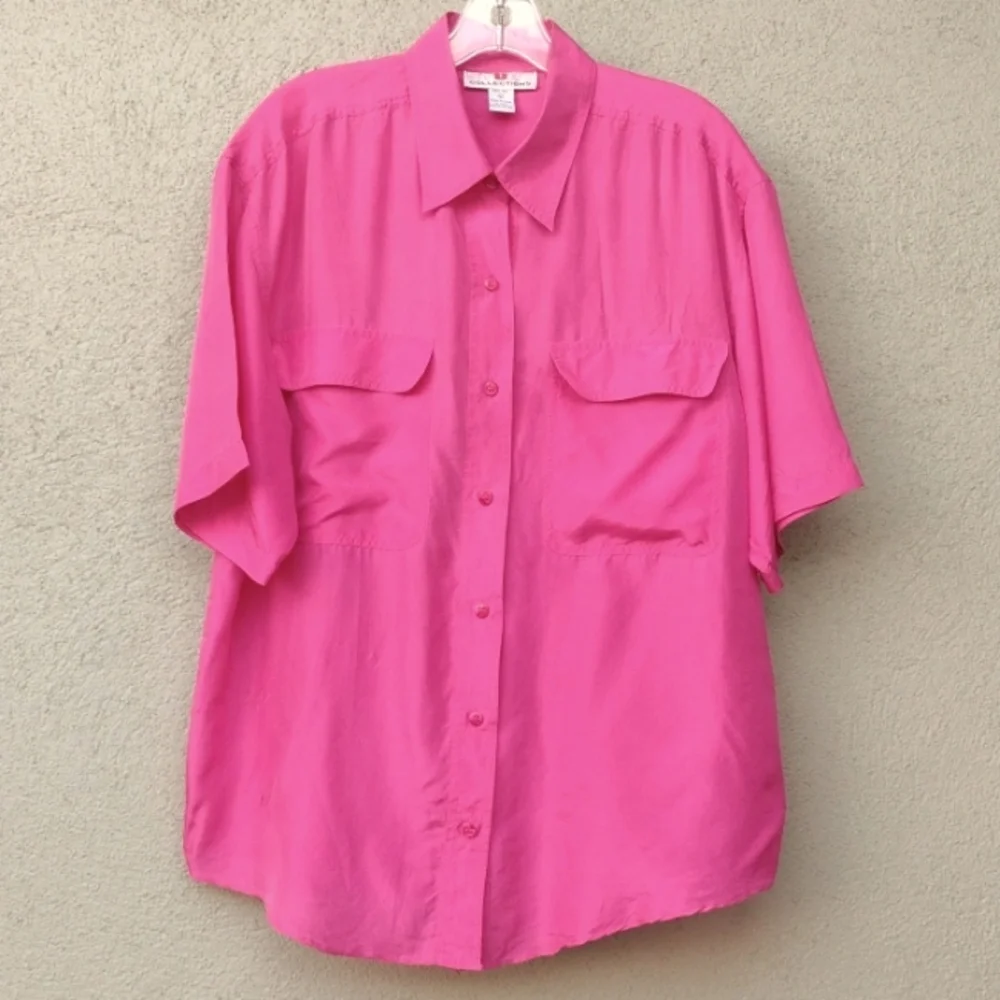 Silk Upcycle Challenge 5 Red Range 100% Silk Tops Bundle
